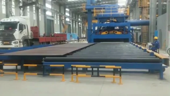 Q69 Shot Blasting Cleaning Machine Steel Structure Shot Blasting Equipment